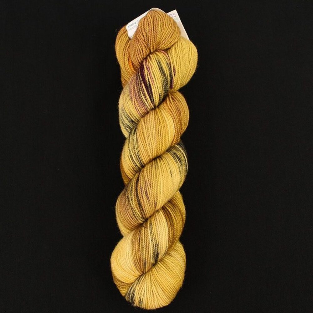 Miss Babs Yummy 2-Ply Wild Iris Yarn Fingering Weight SW Merino Wool Bridge Mix